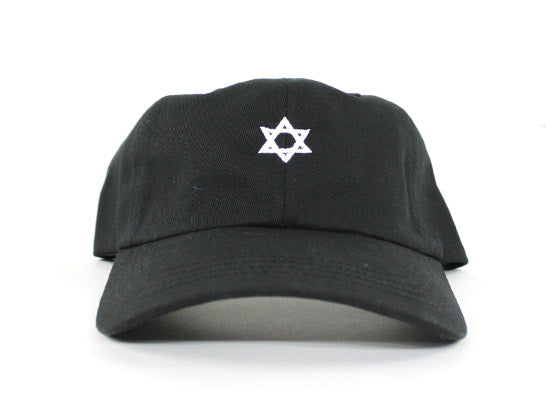 Jewish Star of David Dad Hat (Black)
