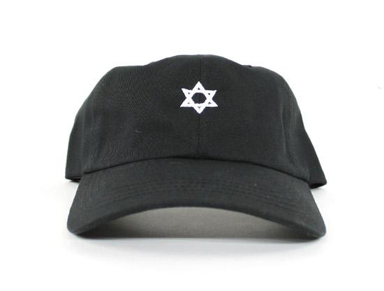 Jewish Star of David Dad Hat (Black)
