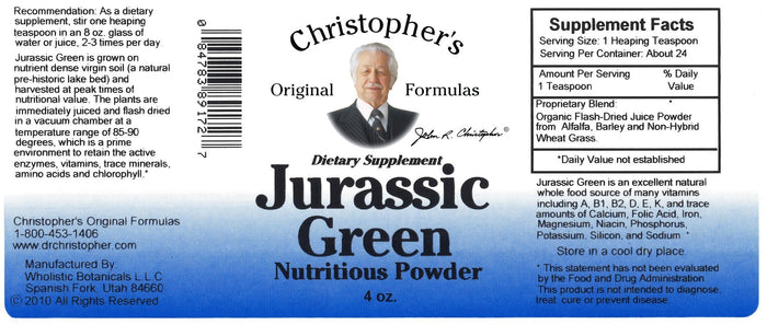 Jurassic Green - 4 oz. Powder - Christopher's Herb Shop