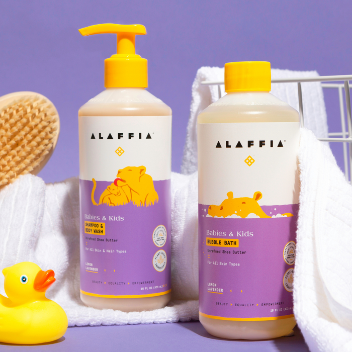 Kids Bubble Bath Lemon Lavender 16 oz