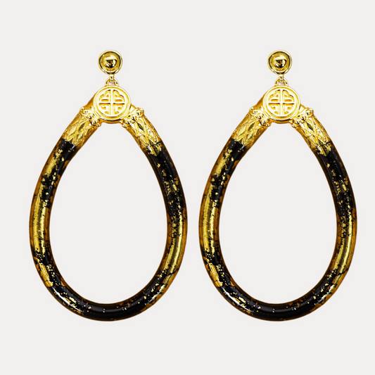 KOI Noir All Weather Earrings | BuDhaGirl