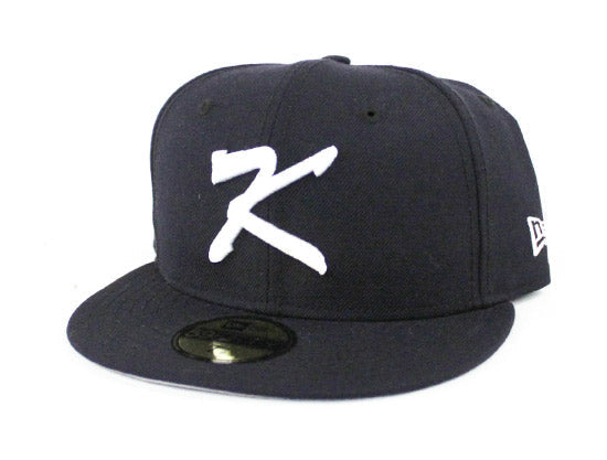 Korea New Era 59FIFTY Fitted Hat (Navy Gray Under Brim)