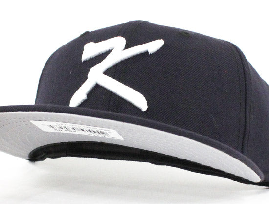 Korea New Era 59FIFTY Fitted Hat (Navy Gray Under Brim)