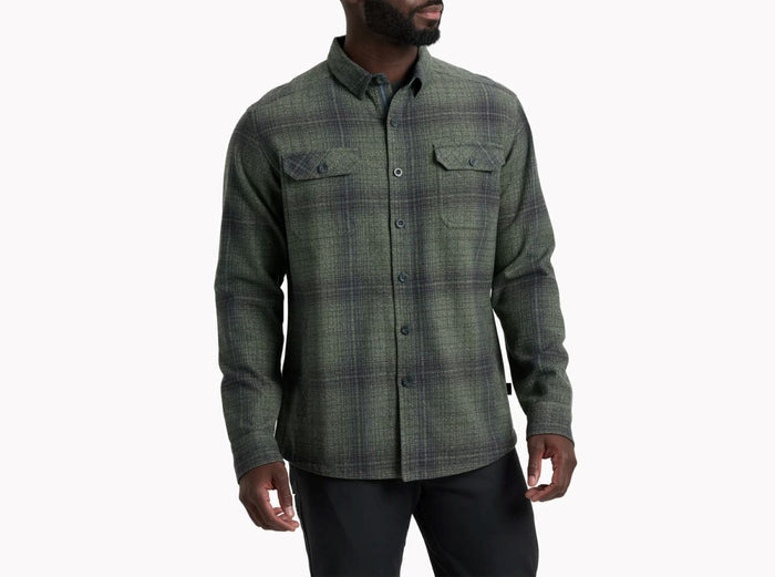 KÜHL Men's DEVIATR™ Button-Up Shirt Jac Work Shirts KUHL Moss Stone 2XL Reg