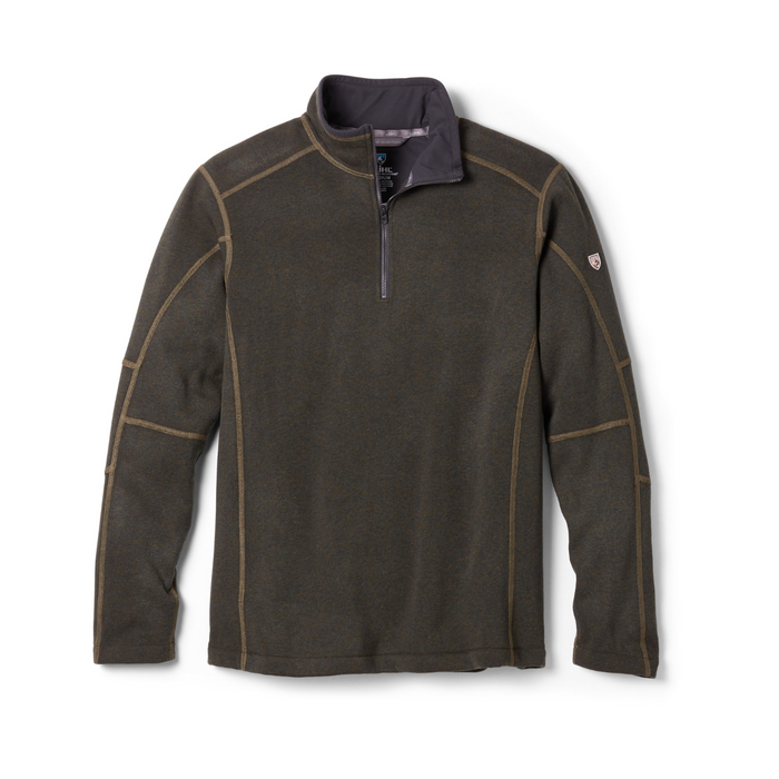 KÜHL Men's REVEL 1/4 Zip Fleece Sweater Sweatshirts & Hoodies KUHL Loden 2XL Reg