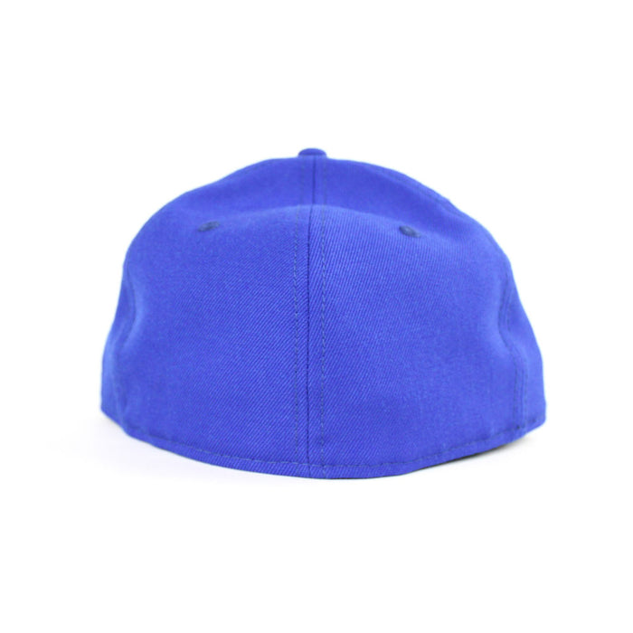 LA Script New Era 59Fifty Hat (LA DODGERS COLORS GRAY UNDER BRIM)