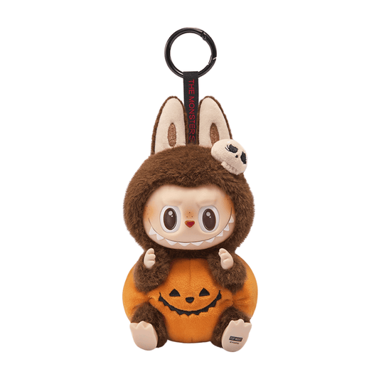 Pop Mart Plushie Labubu THE MONSTERS Sitting Pumpkin - Vinyl Plush Pendant
