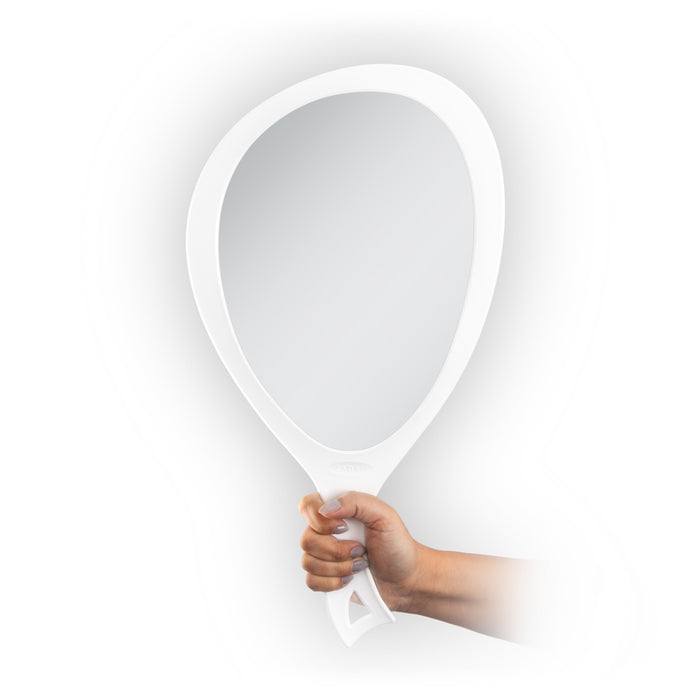 White / Oval / 1X