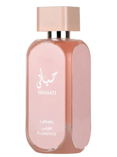 Lattafa Perfumes Hayaati Florence Women's Eau de Parfum 3.4 Oz (100ML) - Grapefruit, Citric, Vanilla