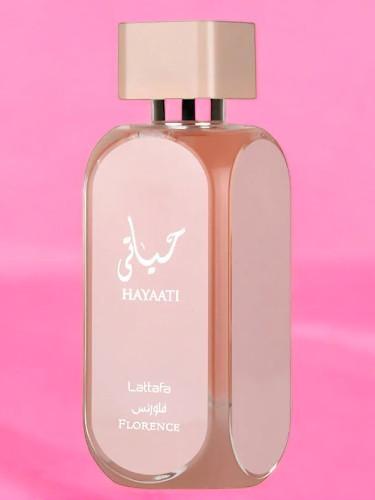 Lattafa Perfumes Hayaati Florence Women's Eau de Parfum 3.4 Oz (100ML) - Grapefruit, Citric, Vanilla
