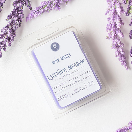 Lavender Meadow Wax Melt Clamshell 3 oz. - Jarful House
