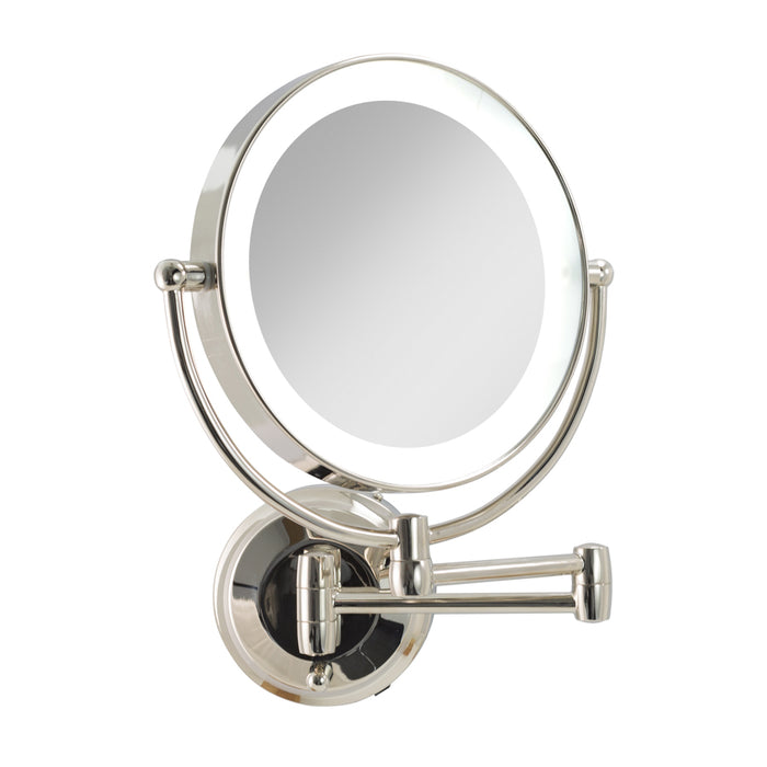 Polished nickel / 10X/1X / Round