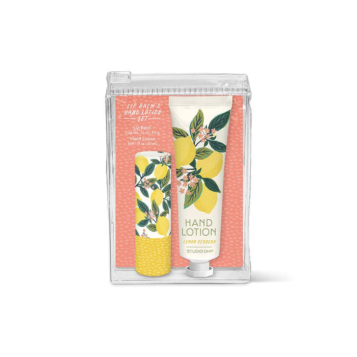 Lip Balm & Hand Lotion Set-Lemon Tree