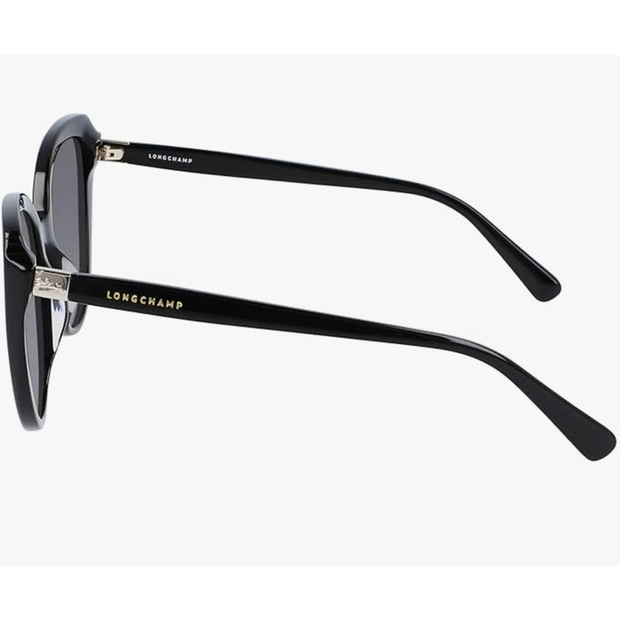 Longchamp Sunglasses LO 670 S 001 Black*Cat Eye*NEW in case with cloth