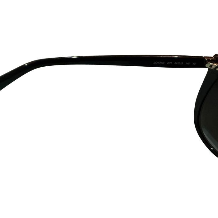 Longchamp Sunglasses LO 670 S 001 Black*Cat Eye*NEW in case with cloth