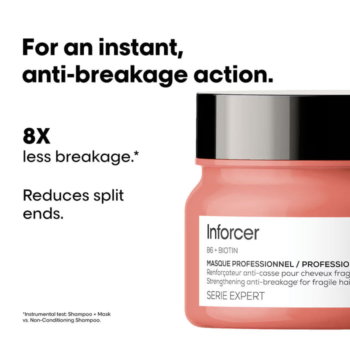 L'Oreal Professionnel Inforcer Mask for Reduced Hair Breakage (250 ml) With Biotin & Vitamin B6
