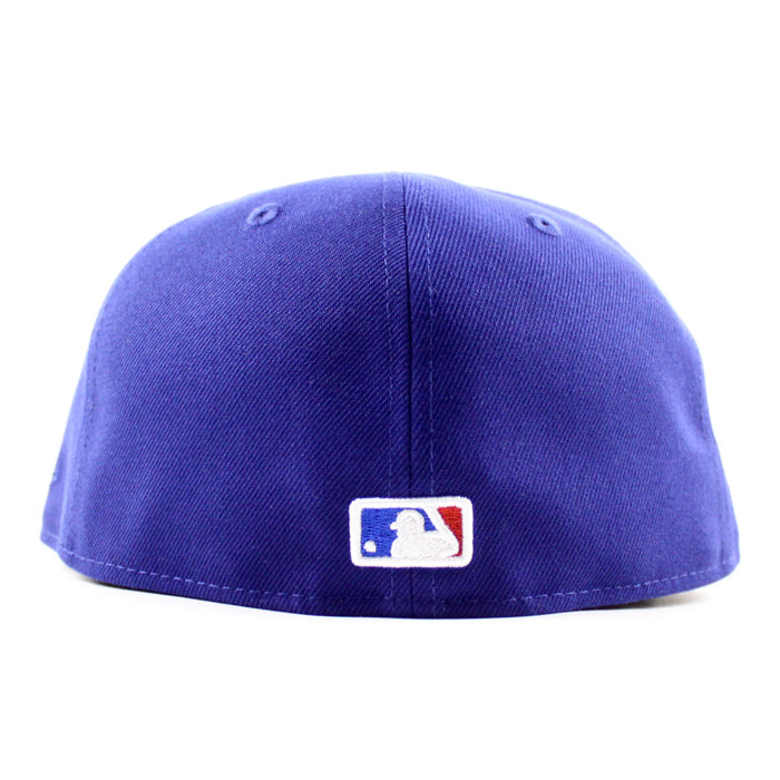 Los Angeles Dodgers 2024 World Series Champions New Era 59Fifty Fitted Hat (Dark Royal Blue Gray Under Brim)