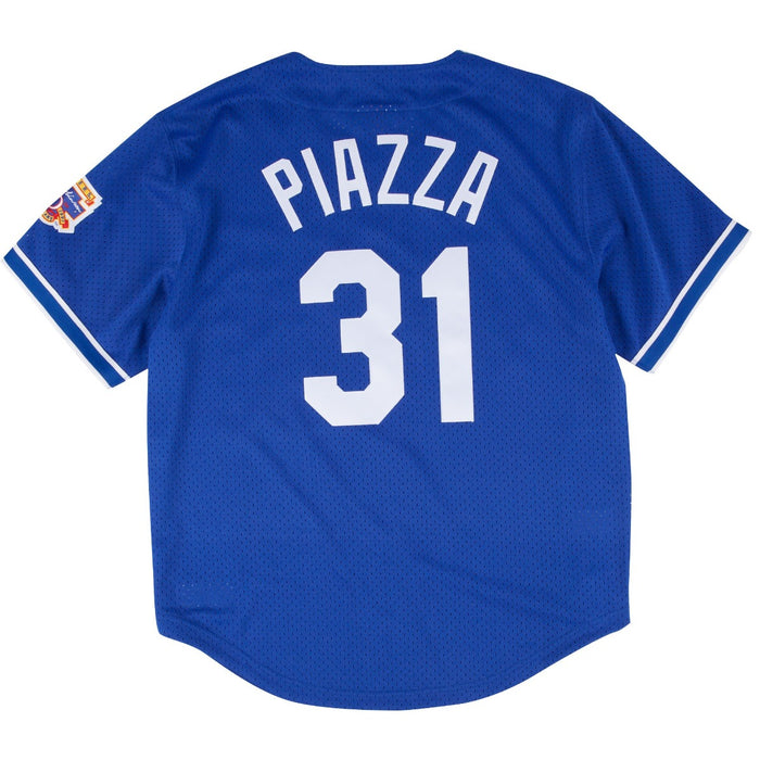 Los Angeles Dodgers #31 Mike Piazza Mitchell & Ness 1997 Authentic Mesh BP Jersey