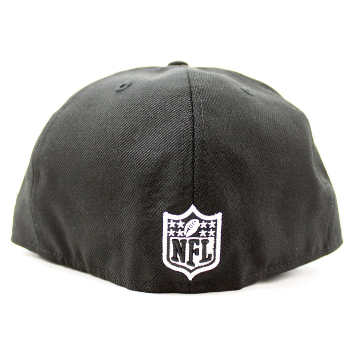 Los Angeles Rams New Era 59Fifty Fitted Hat (Black Green Under Brim)
