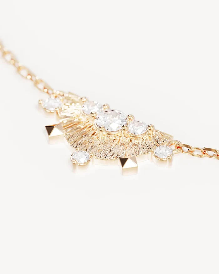 LOTUS RAIN BRACELET in 18K Gold Vermeil from By Charlotte