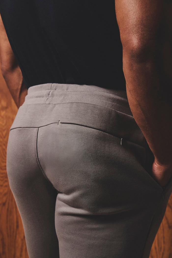 Luxe Sweat Smart Joggers in Mushroom - TAILORED ATHLETE - USA