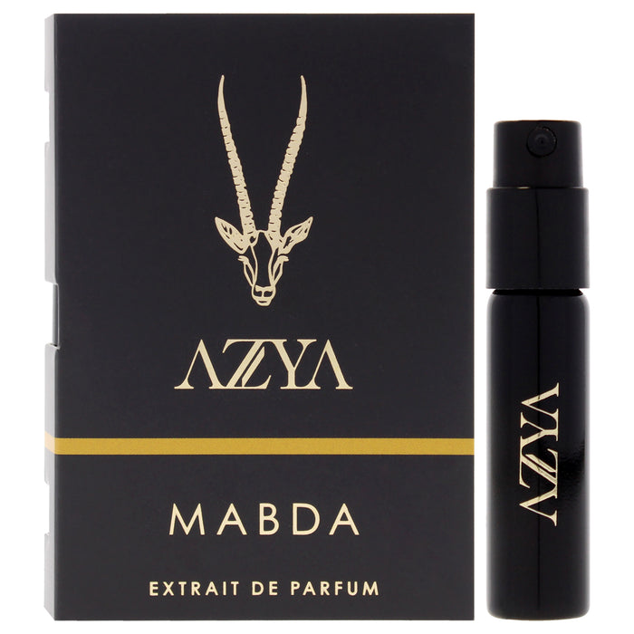 Mabda by Azya for Unisex - 2 ml Extrait De Parfum Spray Vial