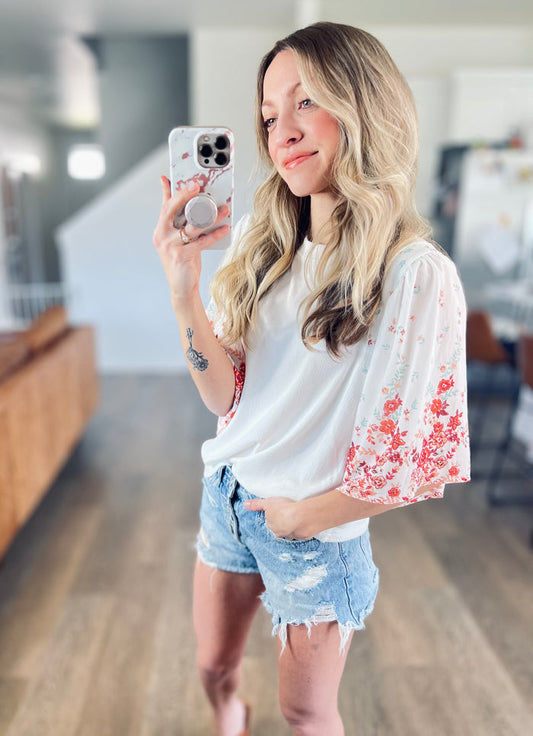 Macy Spring Floral Top