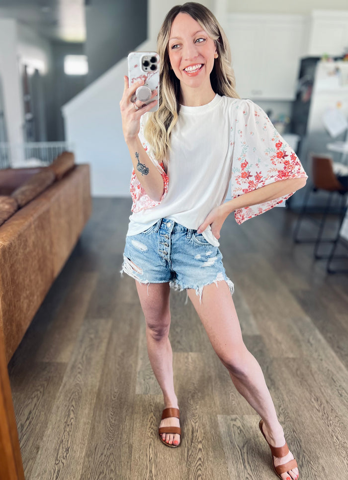 Macy Spring Floral Top