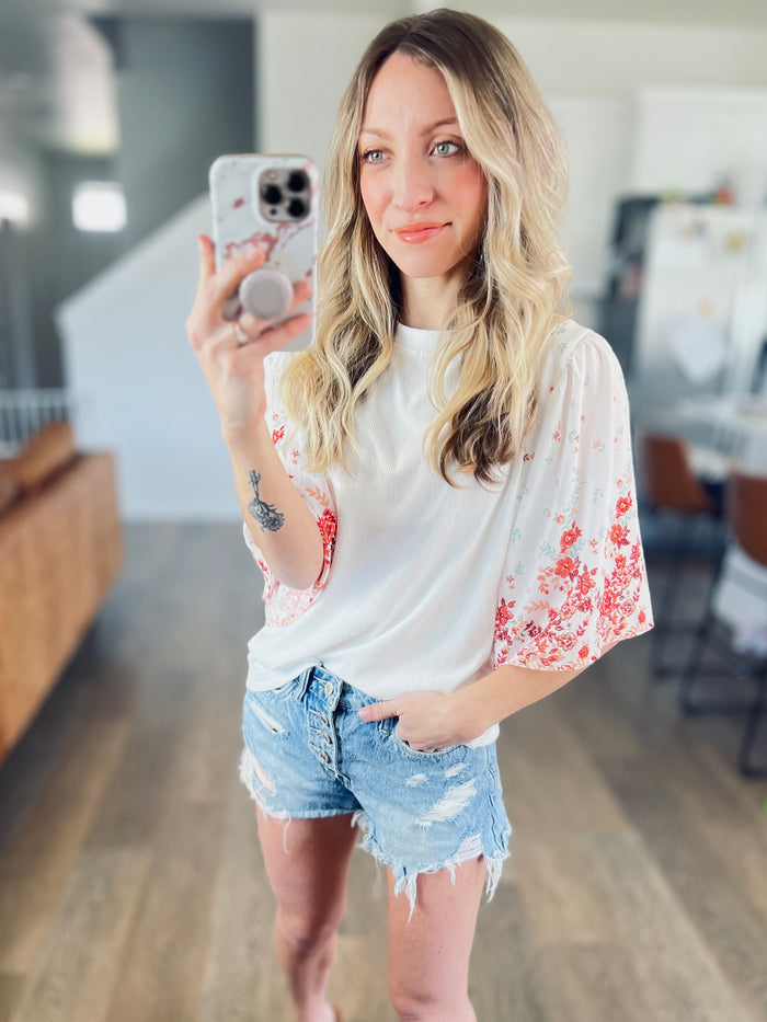 Macy Spring Floral Top