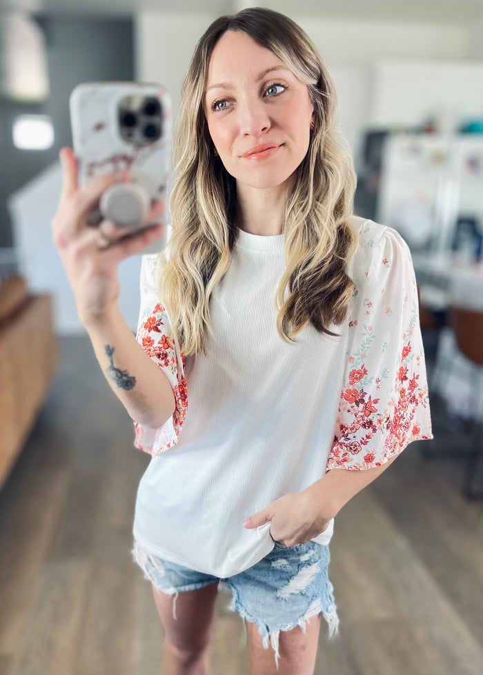 Macy Spring Floral Top