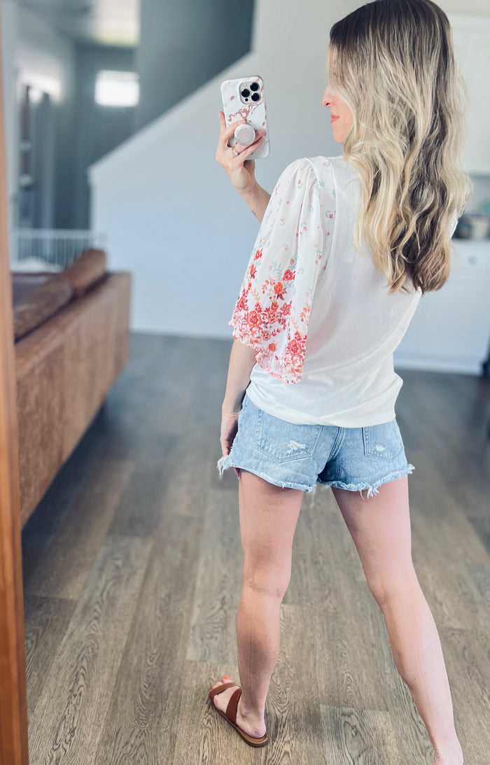 Macy Spring Floral Top