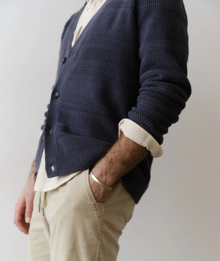 Maddox Cardigan Navy