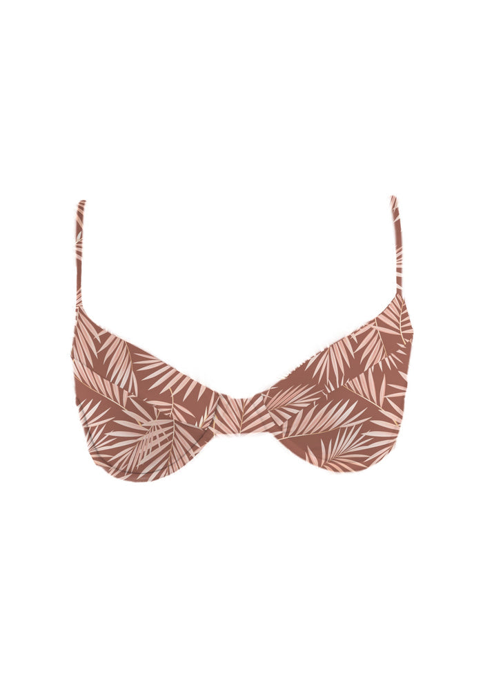 MAI Costa Top (Raisin Scrunch, Sunkissed Palm)