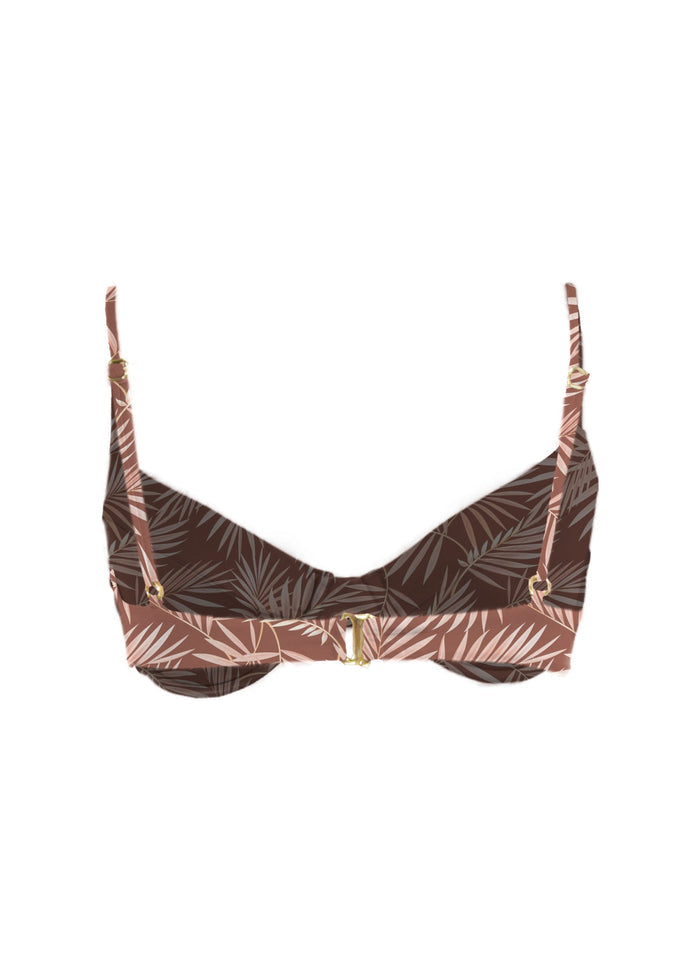 MAI Costa Top (Raisin Scrunch, Sunkissed Palm)