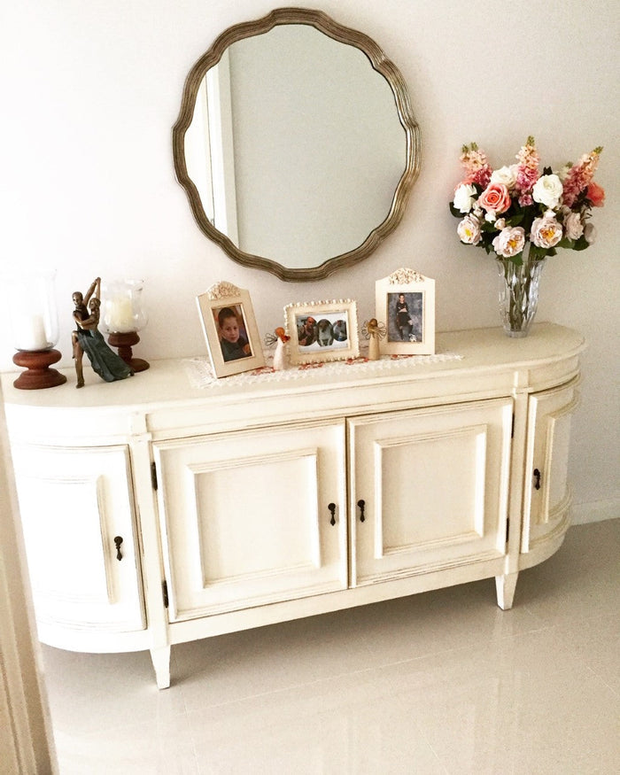 Marianne Mirror featured in clients home | Print Decor