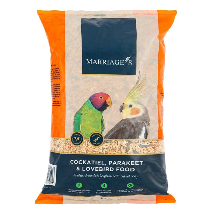 Marriage'S Cockatiel, Parakeet & Lovebird Food 1Kg | Poundstretcher  544061