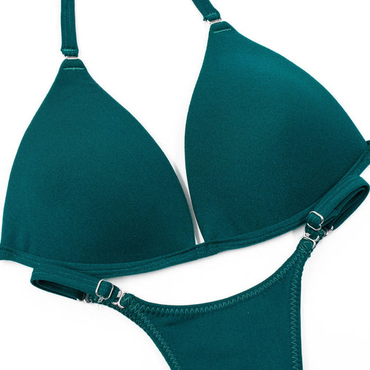 Matte Teal Posing Practice Suit