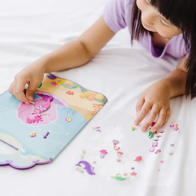 Melissa & Doug Puffy Sticker Play Set - Mermaid