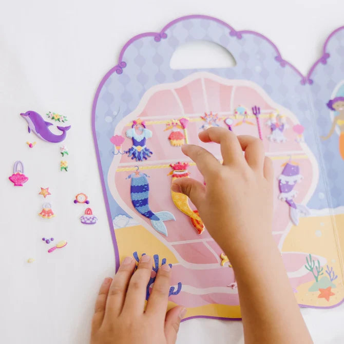 Melissa & Doug Puffy Sticker Play Set - Mermaid
