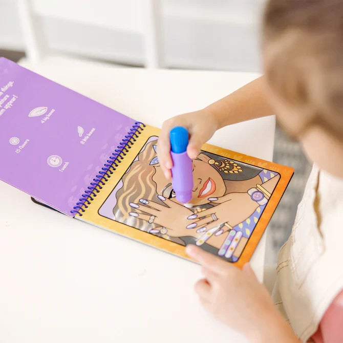 Melissa & Doug Water WOW! Water Reveal Pad - Makeup & Manicures