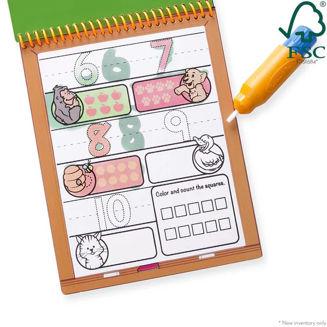 Melissa & Doug Water WOW! Water Reveal Pad - Numbers