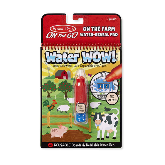 Melissa & Doug Water WOW! Water Reveal Pad - On the Farm