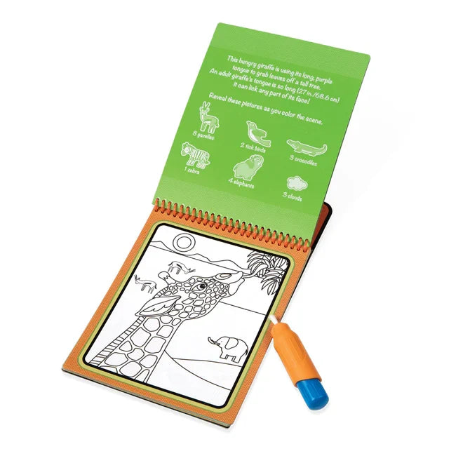 Melissa & Doug Water WOW! Water Reveal Pad - Safari