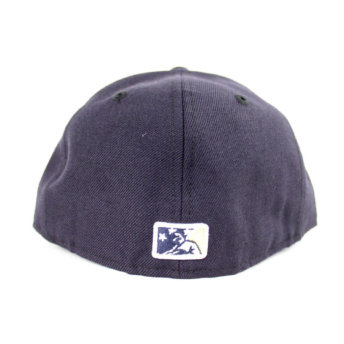 Memphis Chicks New Era 59fifty Fitted Hat (Jordan Retro 12 Michigan Navy White Yellow Gray Under Brim)