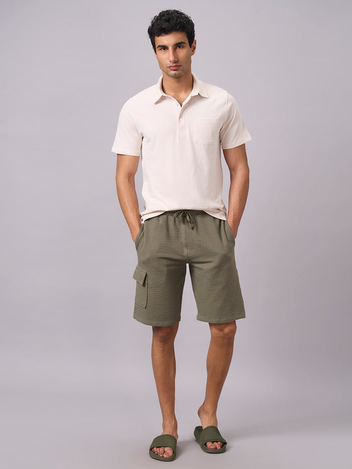 Men's 100% Organic Cotton Regular Fit Tshirt Natural
