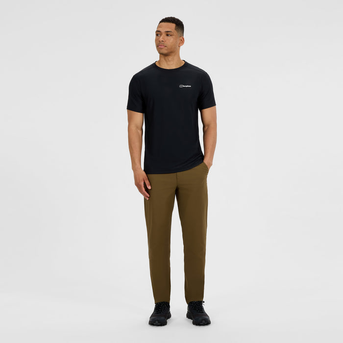 Men's 24/7 Tech Tee Super Stretch Crew - Black
