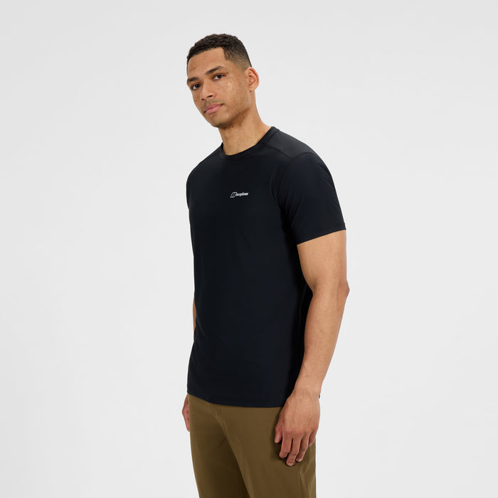 Men's 24/7 Tech Tee Super Stretch Crew - Black