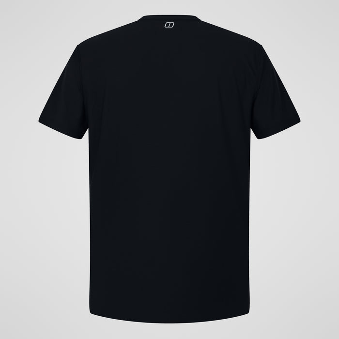 Men's 24/7 Tech Tee Super Stretch Crew - Black