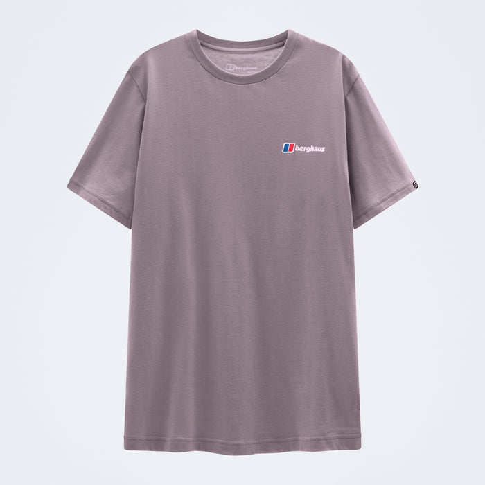 Men's Berghaus Class Logo Tee - Purple