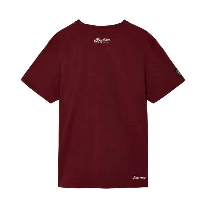 Men's Circle Headdress T-Shirt, Red
